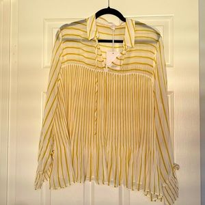 Sheer Lauren Conrad Blouse